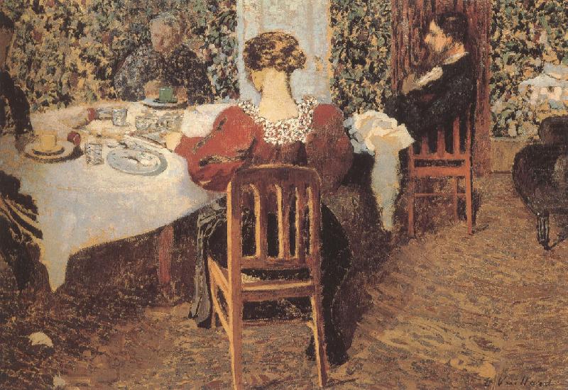 Vial home after lunch, Edouard Vuillard